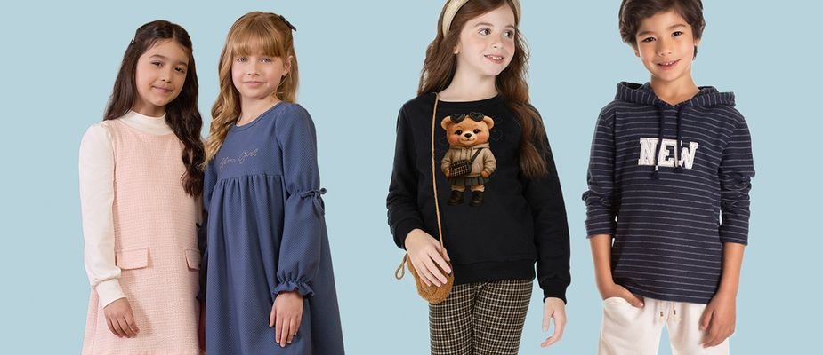 Coleção Inverno Infantil 2026